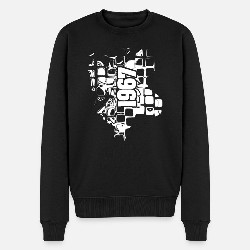 Artwork 1967 - Männer Premium Bio Pullover - Schwarz