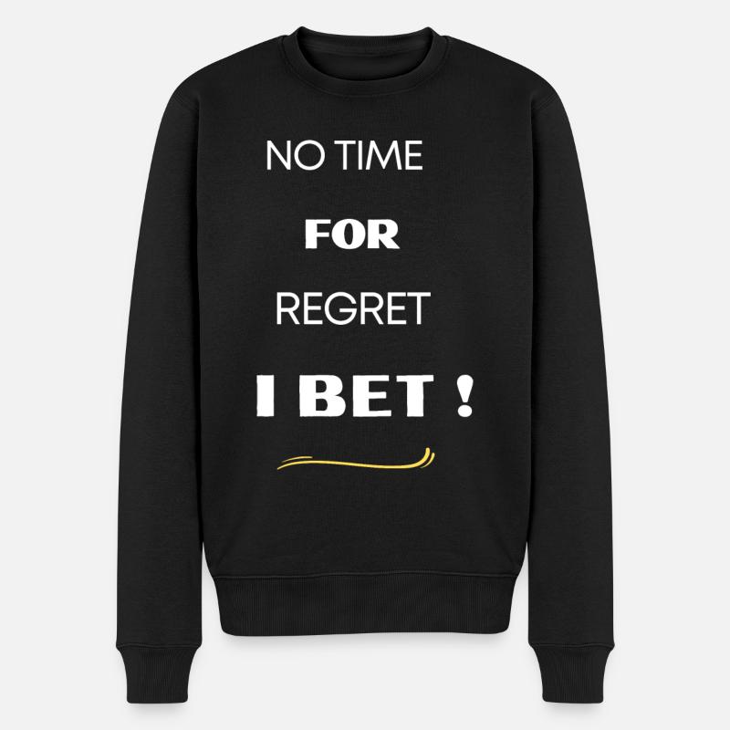 I bet! - Pull Premium bio Homme - noir