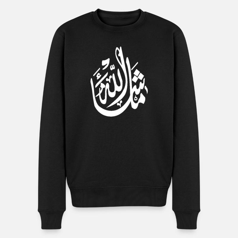 Mashallah - Männer Premium Bio Pullover - Schwarz