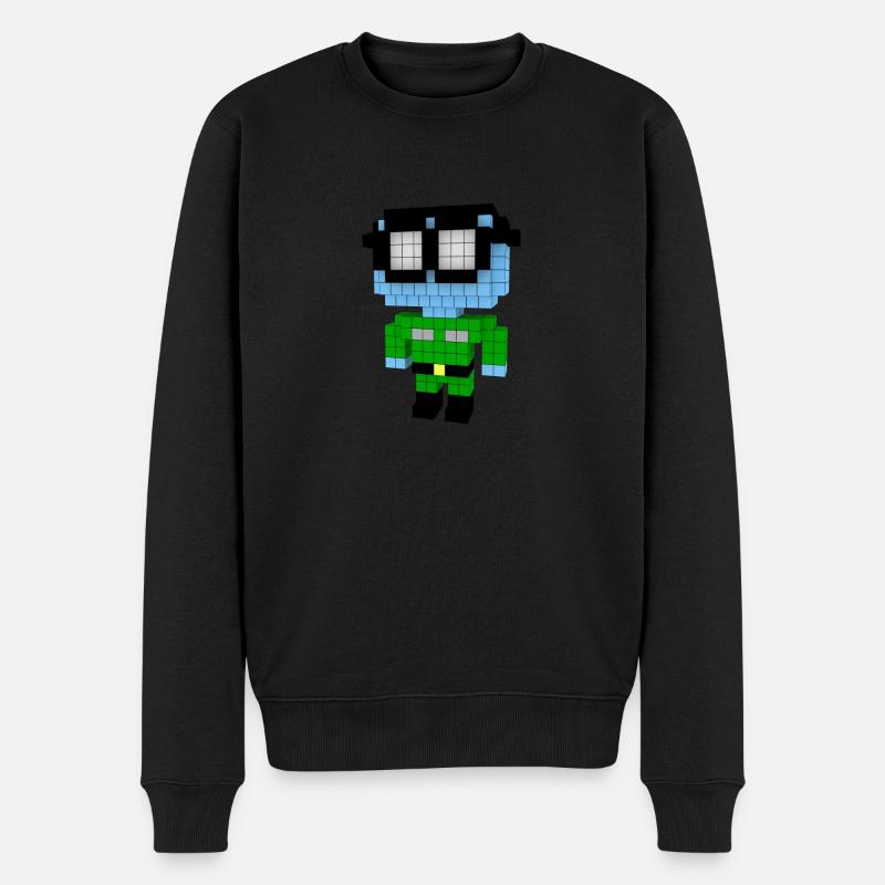 Bizarre - Pull Premium bio Homme - noir