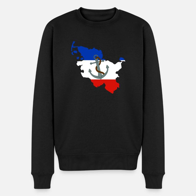 Schleswig-Holstein - Pull Premium bio Homme - noir