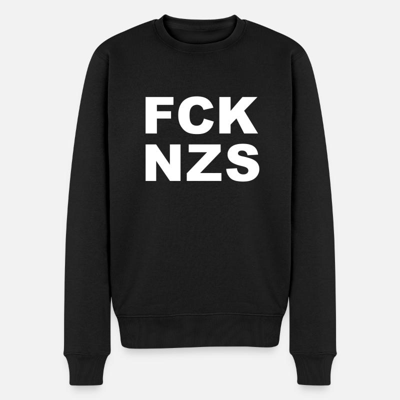 FCK NZS - Pull Premium bio Homme - noir