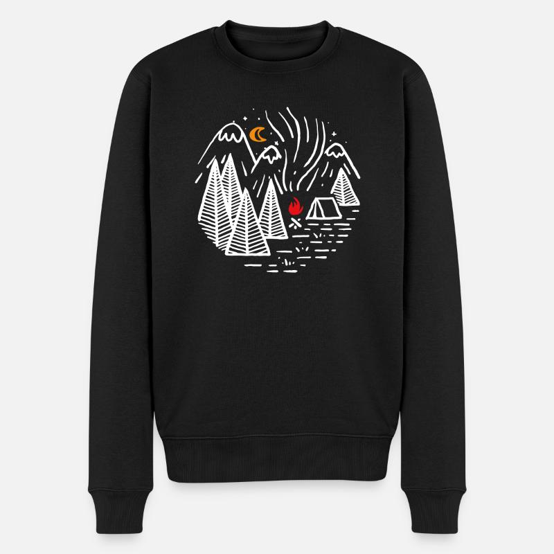 camp - Pull Premium bio Homme - noir