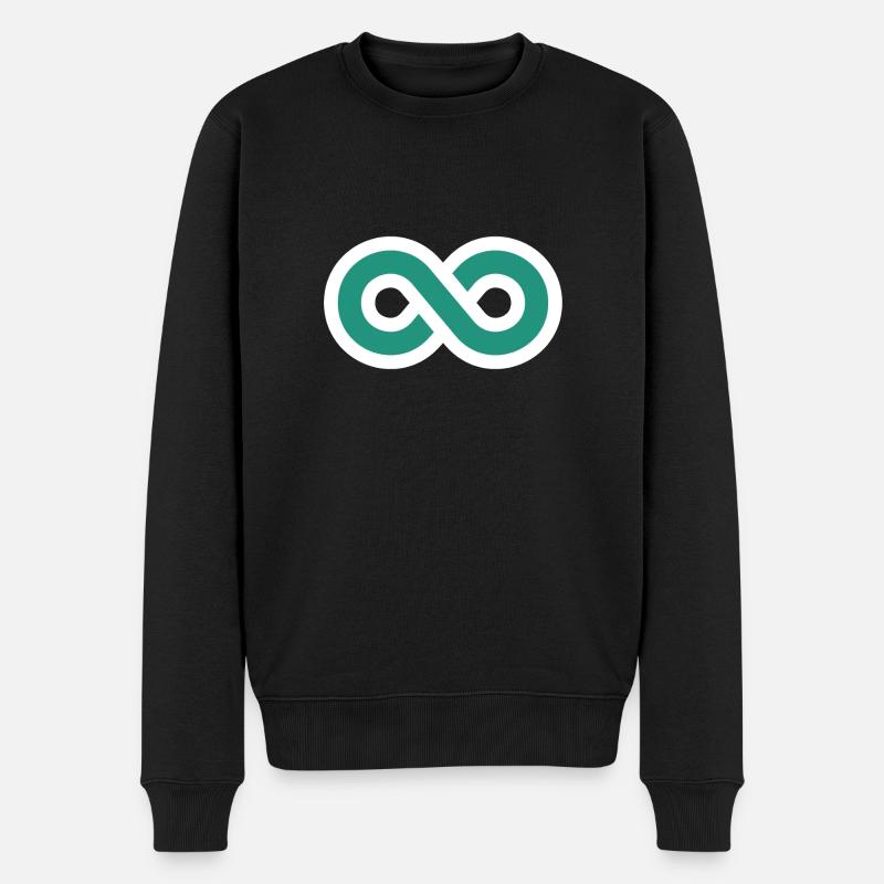 Icône infinie - Pull Premium bio Homme - noir