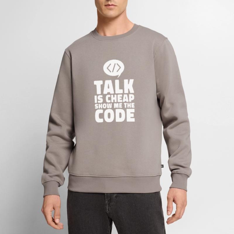 Programmierer Coder Software Entwickler Männer Premium Bio Pullover