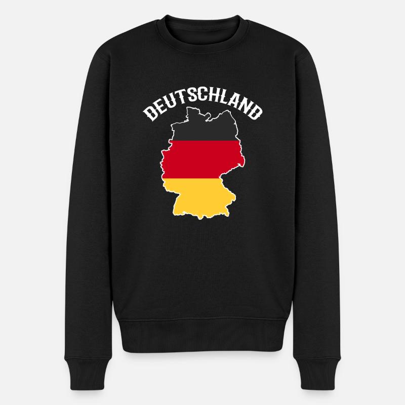 Allemagne - Pull Premium bio Homme - noir
