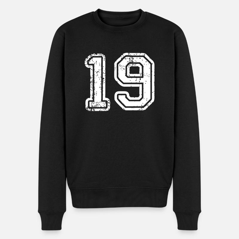 19 - Pull Premium bio Homme - noir