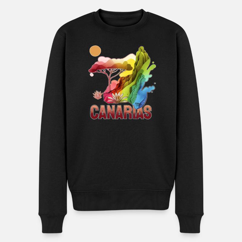 POT-pourri CANARIO Nº1 - Pull Premium bio Homme - noir