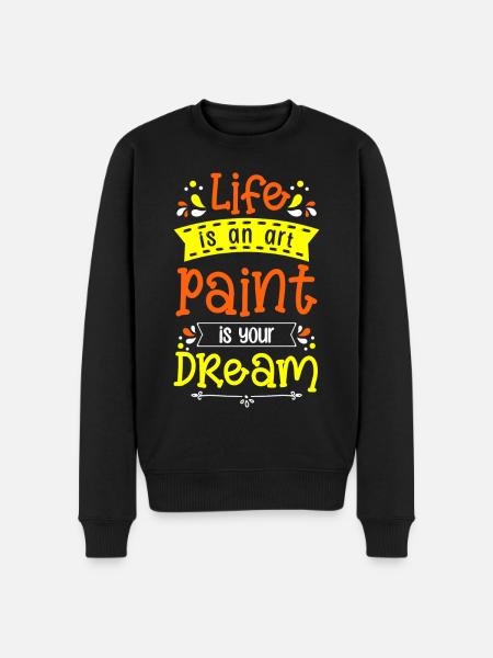 Painter Artist Varnisher Master Painter - Men's Premium Organic Jumper - black