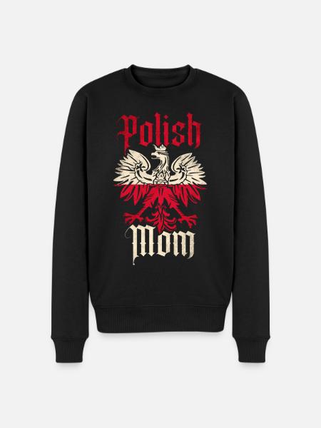 Pologne mère polonaise - Pull Premium bio Homme - noir