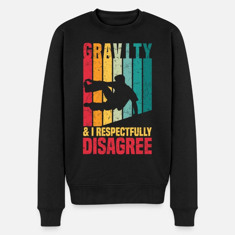 Parkour - Pull Premium bio Homme - noir