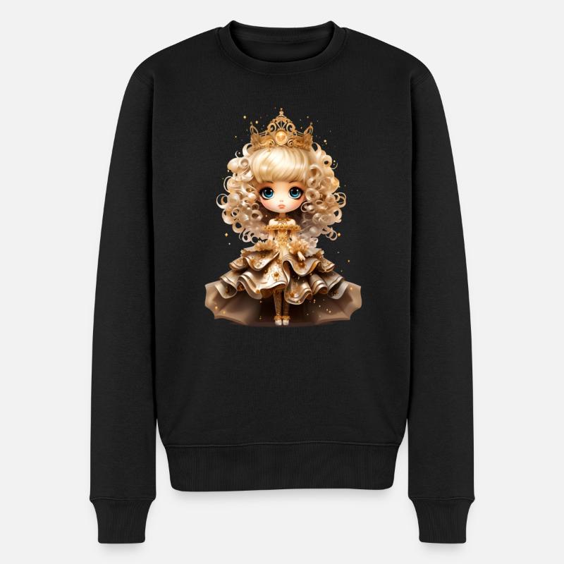 Dollie Or - Pull Premium bio Homme - noir