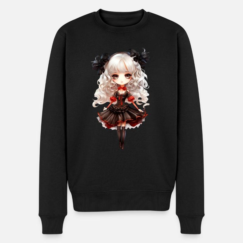 Dollie Noir - Pull Premium bio Homme - noir