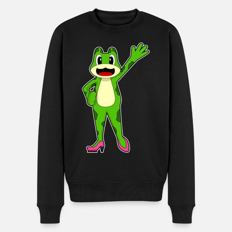 Talons hauts Frog - Pull Premium bio Homme - noir