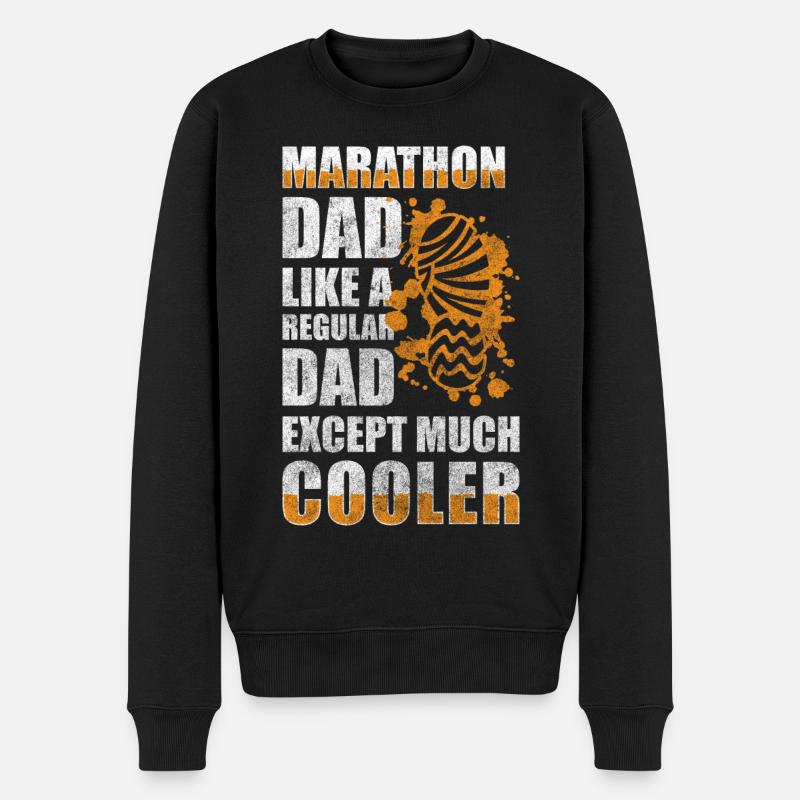 Coureur Sprinter Triathlon - Pull Premium bio Homme - noir