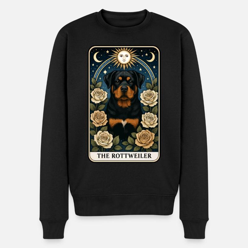 Rottweiler - Männer Premium Bio Pullover - Schwarz