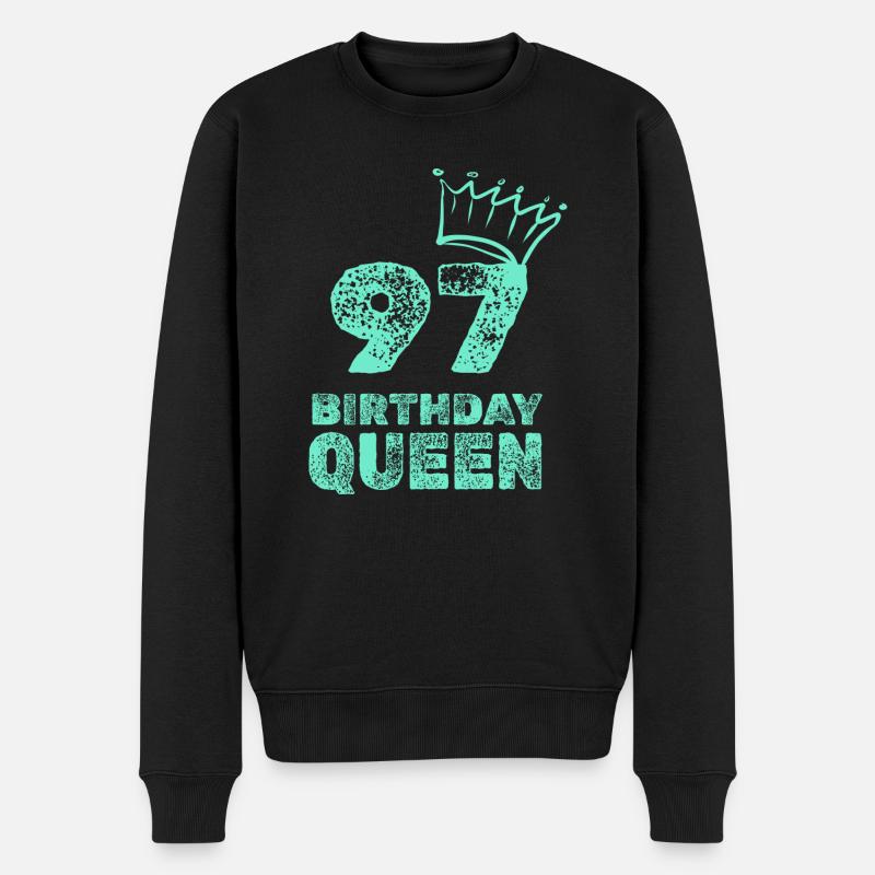 97 ans - Pull Premium bio Homme - noir