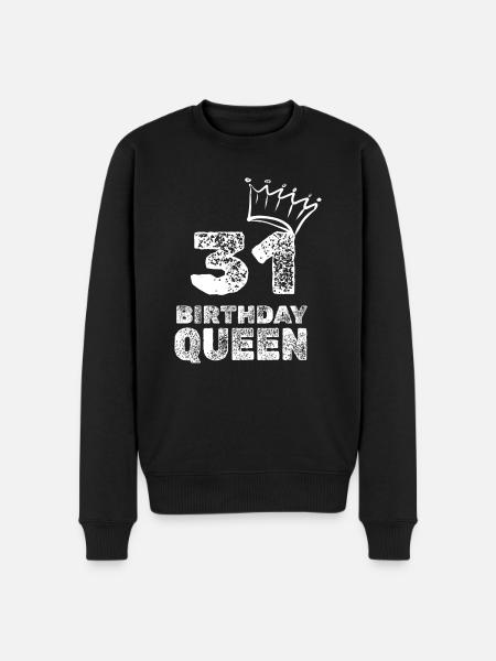 31 - Men's Premium Organic Jumper - black
