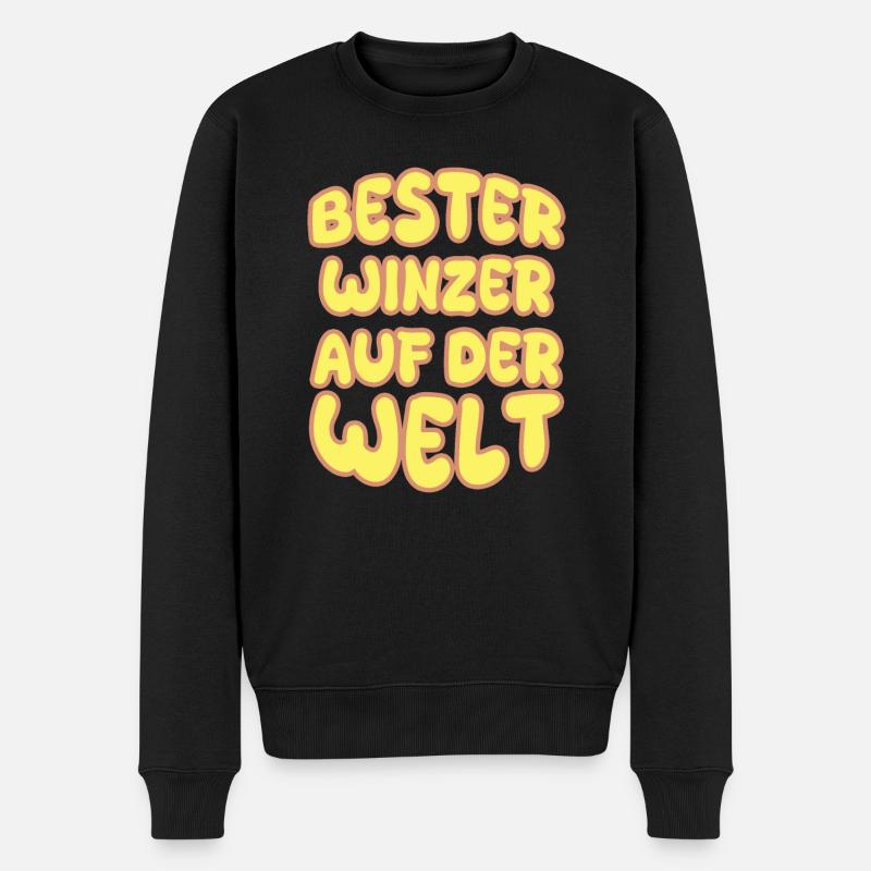 Vocation Vigneron - Pull Premium bio Homme - noir