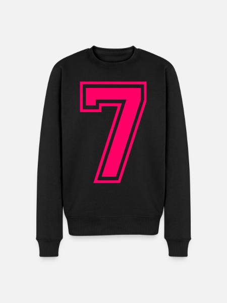 7 - Men's Premium Organic Jumper - black