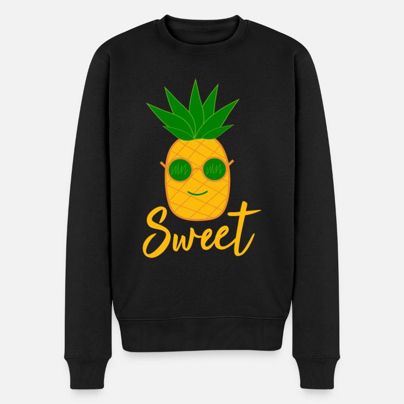 Festival d’été de l’ananas - Pull Premium bio Homme - noir