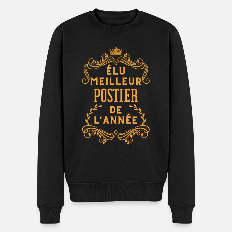 Elu meilleur postier de l'année - Pull Premium bio Homme - noir