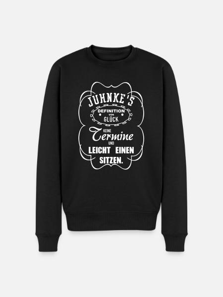 Leicht einen sitzen - Männer Premium Bio Pullover - Schwarz