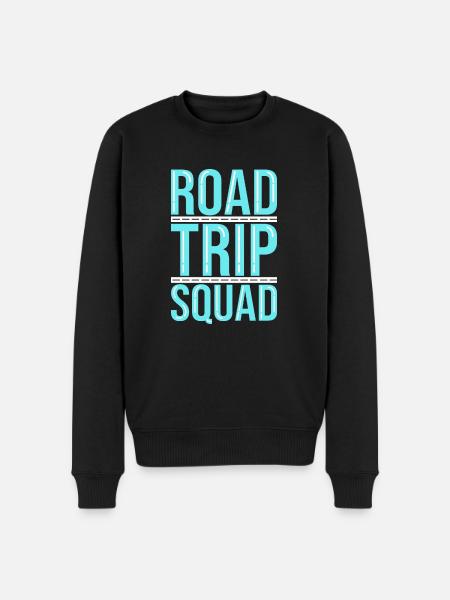 Road Trip - Men's Premium Organic Jumper - black
