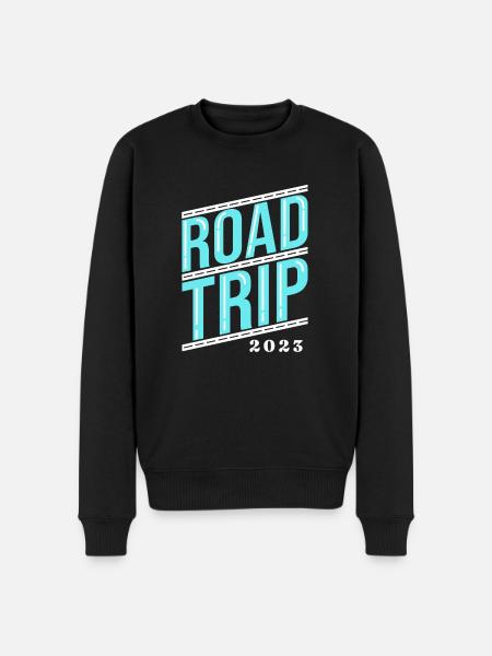 Road Trip - Men's Premium Organic Jumper - black