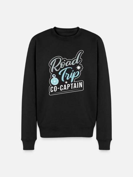 Road Trip - Men's Premium Organic Jumper - black