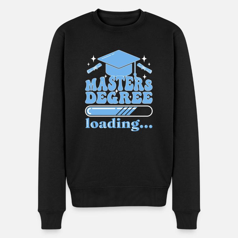 Master Université - Pull Premium bio Homme - noir