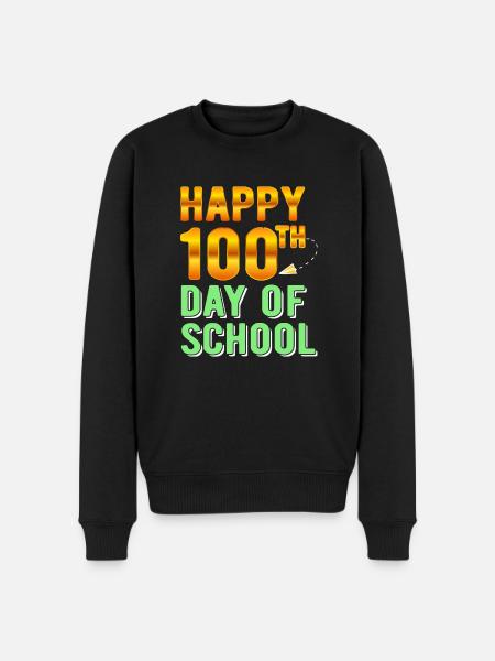 100 jours d’école - Pull Premium bio Homme - noir