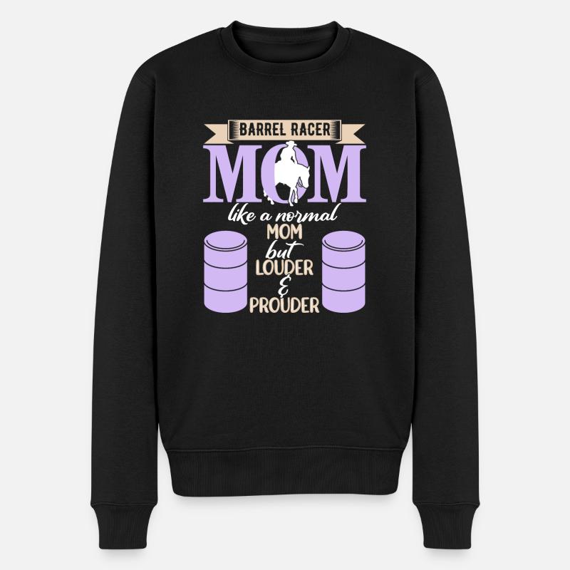 Course de barils - Pull Premium bio Homme - noir