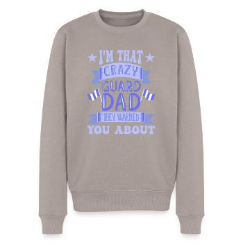 Color Guard - Männer Premium Bio Pullover - Taupe - Vorne - Nico (187cm)