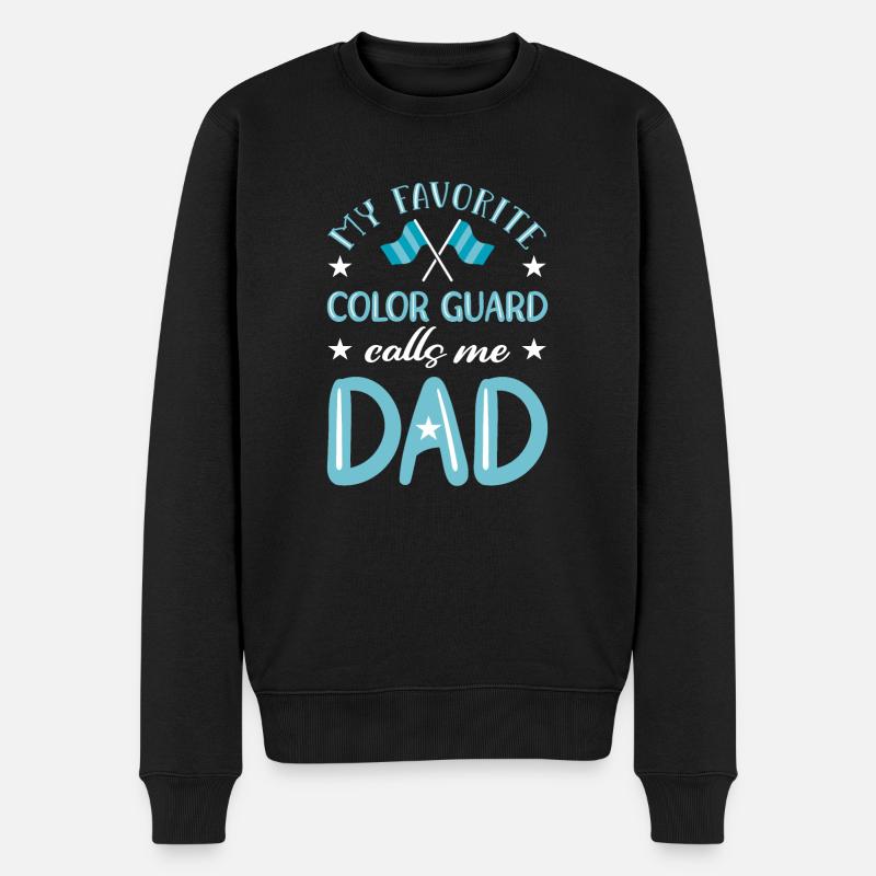 Garde de couleur - Pull Premium bio Homme - noir