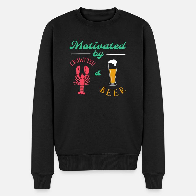 Crawfish Crawfish - Men's Premium Organic Jumper - black