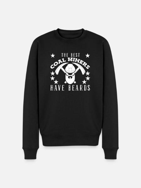 Mineurs de mines - Pull Premium bio Homme - noir