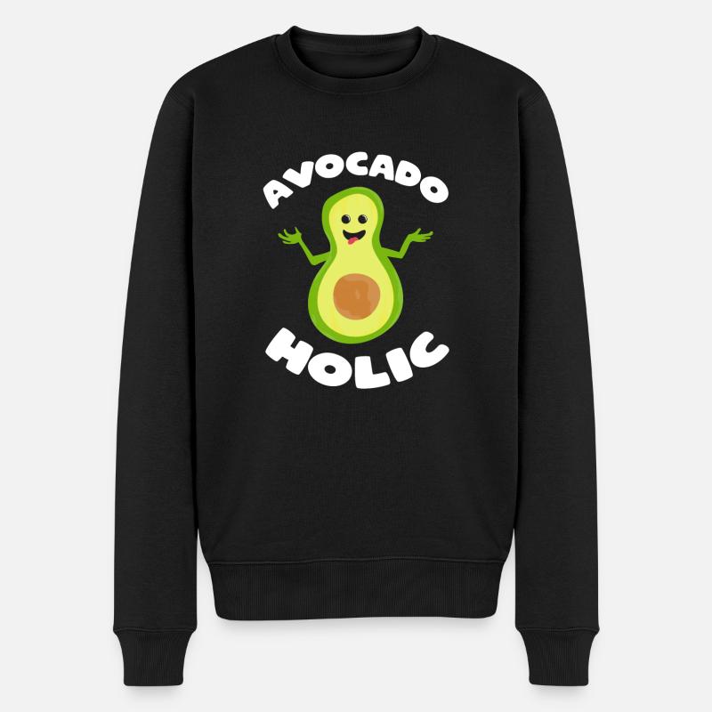 Avocat - Pull Premium bio Homme - noir