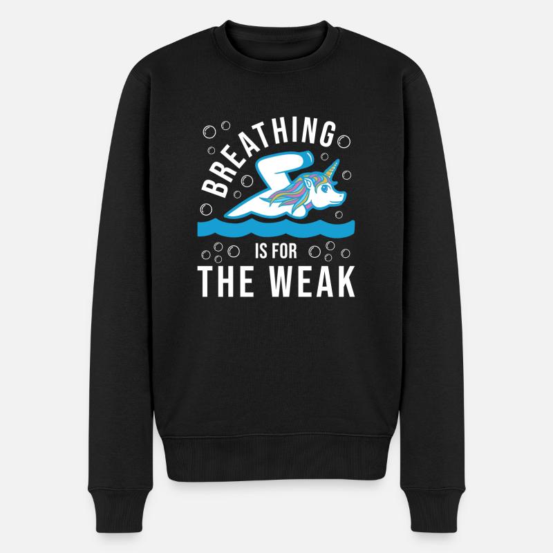 Nageurs - Pull Premium bio Homme - noir