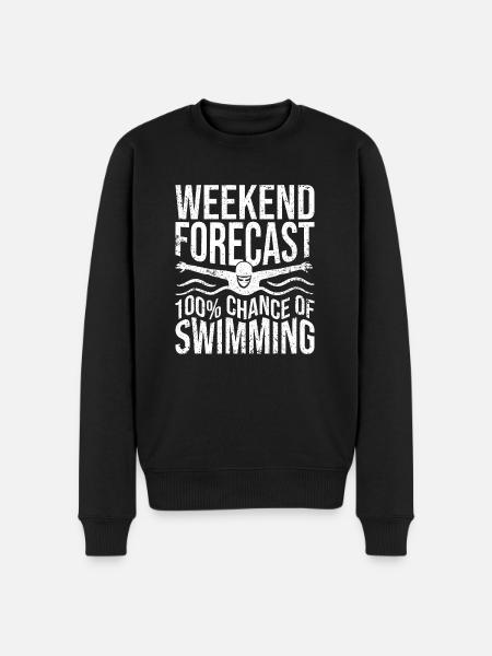 Swimming Swimmers - Men's Premium Organic Jumper - black