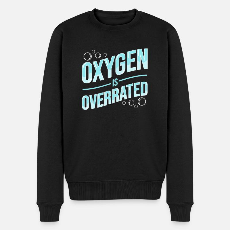 Nageurs - Pull Premium bio Homme - noir