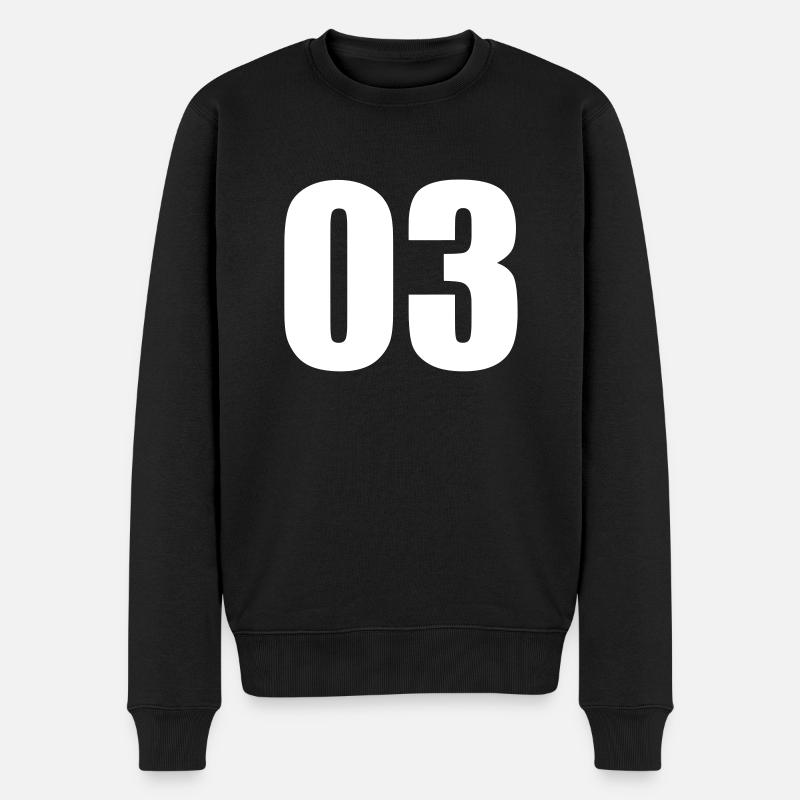 03 - Pull Premium bio Homme - noir