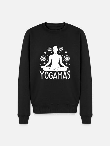 Pilates Enthusiasts Yogamas Pilates - Men's Premium Organic Jumper - black