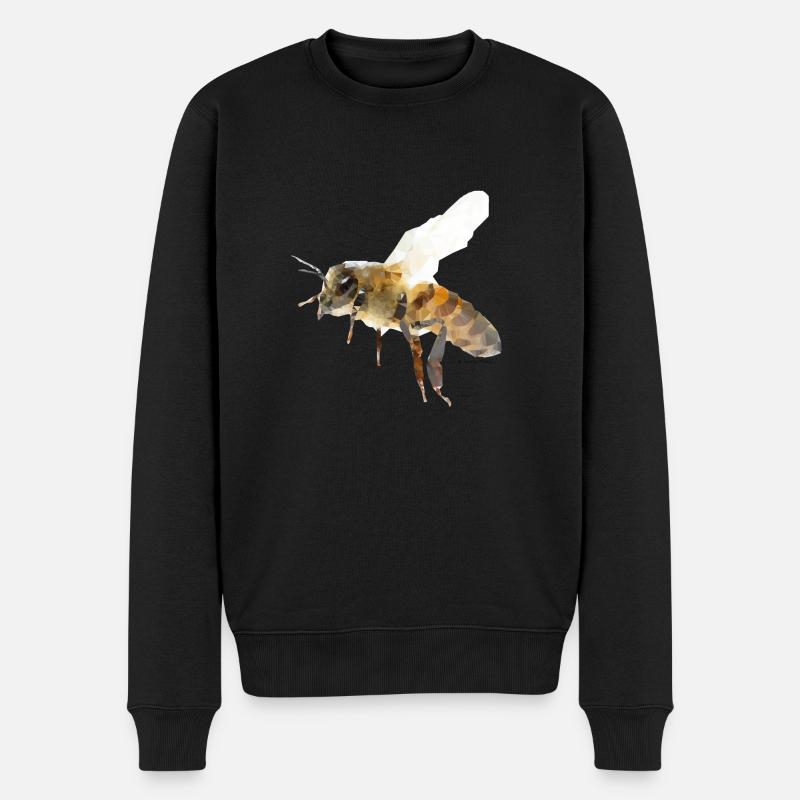 Abeille - Pull Premium bio Homme - noir