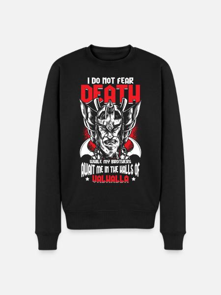Viking Mythology Warriors - Men's Premium Organic Jumper - black