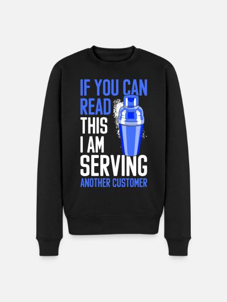Cocktail Alcohol Mixer Tequila Sunrise - Men's Premium Organic Jumper - black