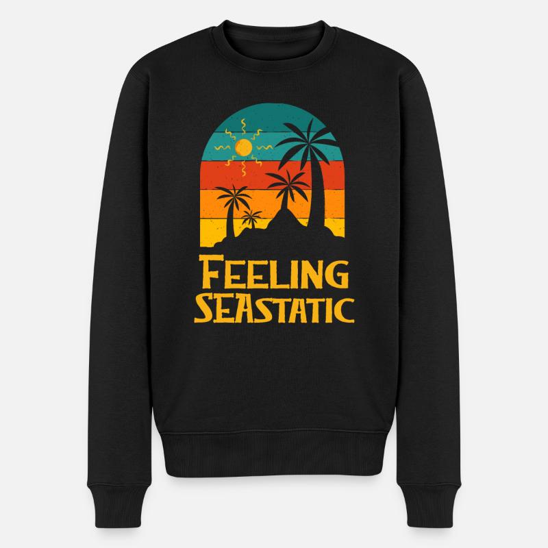 Sensation Seastatic Summer Positivity Tropical - Pull Premium bio Homme - noir