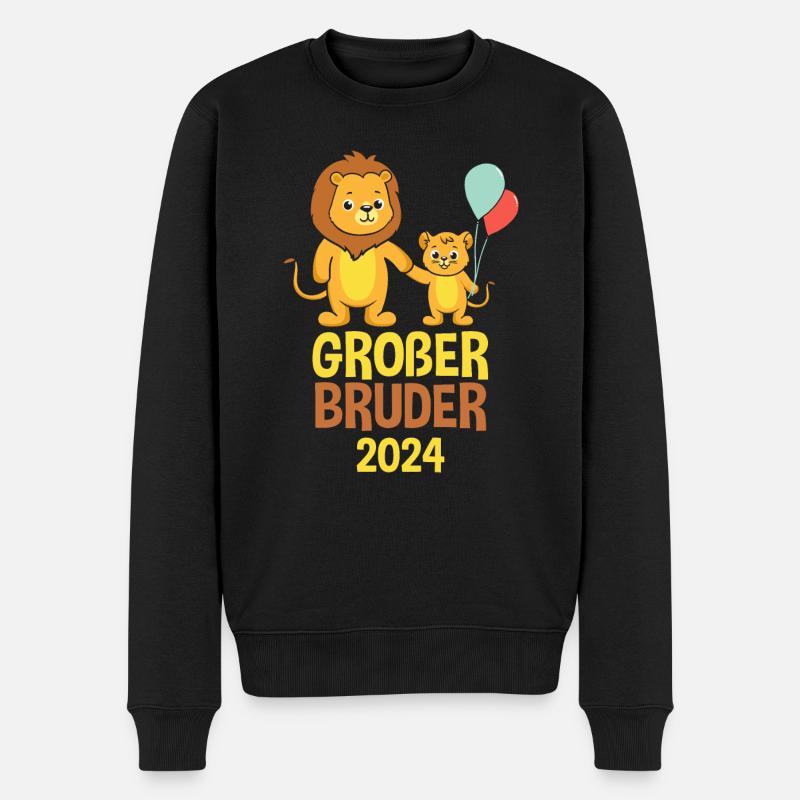 Grand Frère 2024 - Pull Premium bio Homme - noir