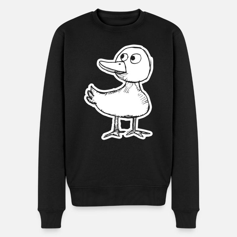 Canards - Pull Premium bio Homme - noir
