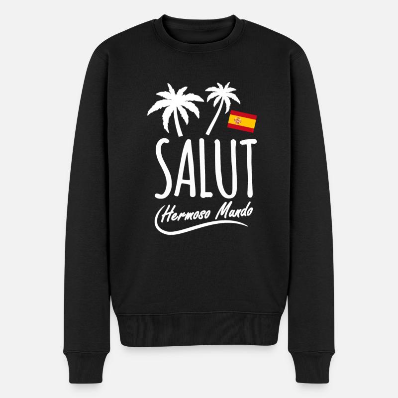 Salut Hermoso - Pull Premium bio Homme - noir